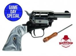 Heritage Manufacturing Barkeep Gray Pearl 3" 22 Long Rifle Revolver - BK22B3GPRL