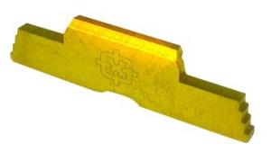 Cross Armory Extended Slide Lock for Full Sized Frame for Glocks Gen 1-5 Gold - CRG5SLGD