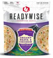 ReadyWise Outdoor Food Kit Crest Peak Creamy Pasta and Chicken 2.5 Servings In A Resealable Pouch, 6 Per Case - RW05006