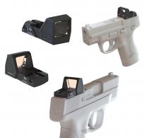 Crimson Trace Rad Micro Pro Open Reflex Compact/Subcompact 1x 3 MOA 3 MOA Red Dot Black - 0101970 Crimson Trace Rad Micro Pro Open Reflex Compact/Subcompact 1x 3 MOA 3 MOA Red Dot Black - 0101970