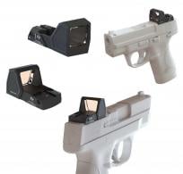 Crimson Trace Rad Micro Pro Open Reflex Compact/Subcompact 1x 3 MOA 3 MOA Red Dot Black Crimson Trace Rad Micro Pro Open Reflex Compact/Subcompact 1x 3 MOA 3 MOA Red Dot Black