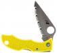 Spyderco Police Stainless Handle Serrated Edge