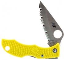 SPYDERCO LADYBUG3 SLT YELLOW FRN PLN - LYLS3 SPYDERCO LADYBUG3 SLT YELLOW FRN PLN - LYLS3