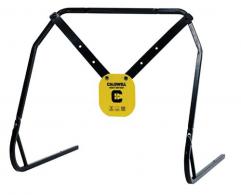 Caldwell Gong & Target Stand Combo Yellow AR500 Steel 8" - 1140016 Caldwell Gong & Target Stand Combo Yellow AR500 Steel 8" - 1140016
