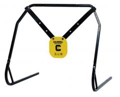 Caldwell Gong & Target Stand Combo Yellow AR500 Steel 8" - 1140016
