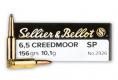 Sellier & Bellot  Rifle 6.5 CRD 156 gr Soft Point 20rd box - SB65D