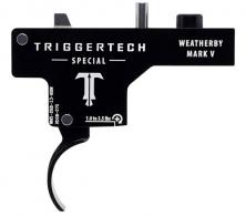 TriggerTech Special Single-Stage Curved Trigger with 1-3.50 lbs Draw Weight & Black PVD Finish for Weatherby Mark V - 1017 TriggerTech Special Single-Stage Curved Trigger with 1-3.50 lbs Draw Weight & Black PVD Finish for Weatherby Mark V - 1017