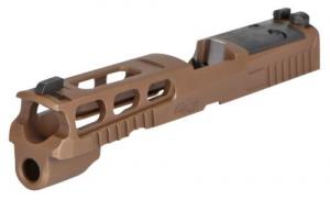 Sig Sauer P320 Full Size Pro-cut Slide Assembly 4.7 Barrel Sig P320 9mm Luger Flat Dark Earth Stainless Steel Optic Rea