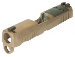 Sig Sauer P320 X-Series Slide Assembly 3.6" Barrel Sig P320 9mm Luger Coyote Brown Stainless Steel Romeo1Pro - 8900276