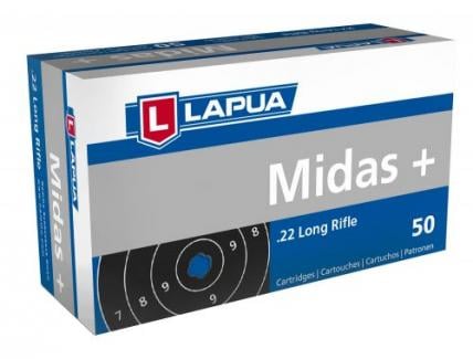 Lapua Midas+ .22 LR 40 gr Round Nose  50rd box