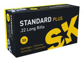 SK Standard Plus 22LR Ammo 40gr 50 round box - 420101 SK Standard Plus 22LR Ammo 40gr 50 round box - 420101