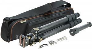 Leupold Pro Guide CF-436 Tripod Kit Black w/Gold Accents Carbon Fiber 6.70-67" - 180379