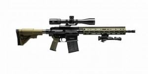 HK A1 Long Range Rifle Package III 7.62x51 AR10 Semi Auto Rifle - 81000498 HK A1 Long Range Rifle Package III 7.62x51 AR10 Semi Auto Rifle - 81000498