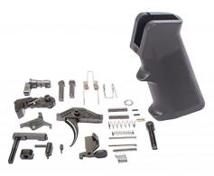 ATI Saf-T-First Lower Parts Kit AR-Platform Black Grip, Black Stock - ATIATI15LPKNANO