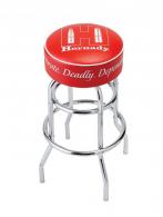 Hornady Reloading Bench Stool Chrome/Red Chromed Steel/ Vinyl