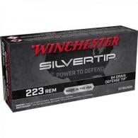 Winchester Silvertip Defense Tip 223 Remington Ammo 64gr 20 Round Box - W223ST Winchester Silvertip Defense Tip 223 Remington Ammo 64gr 20 Round Box - W223ST
