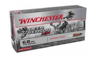 Winchester Deer Season XP Extreme Point Polymer 6.8mm Ammo 20 Round Box - X68SPCDS Winchester Deer Season XP Extreme Point Polymer 6.8mm Ammo 20 Round Box - X68SPCDS