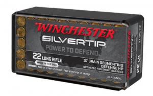 Winchester Ammo Wildcat 22 LR 37 gr Silvertip Hollow Point 50 Bx/20 Cs - W22LRST
