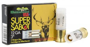 Brenneke Super Sabot Slug 12 Gauge 3" 1 1/8 oz Slug Shot 5 Bx/ 50 Cs - SL123SUS