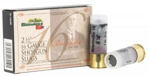Brenneke Brenneke 16 Slug 16 Gauge 2.50" Slug Shot 5 Bx/ 50 Cs - SL-162BR