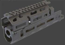 Aim Sports AK M-Lok Handguard Short AK-47 Black Hardcoat Anodized 6061-T6 Aluminum - MMAK02 Aim Sports AK M-Lok Handguard Short AK-47 Black Hardcoat Anodized 6061-T6 Aluminum - MMAK02