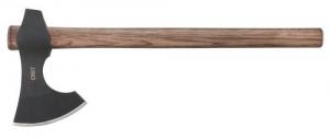 Columbia River Berserker 4.65" Axe w/Hammer Black 1055 Carbon Steel Blade Hickory Handle - 2736