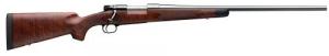 Winchester Guns 70 Super Grade 6.8 Western 3+1 24" Satin Black Walnut Fixed w/Textured Grip Panels