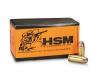 Main product image for HSM Training 45 ACP 230 gr Plated Lead Round Nose 50 Bx/ 20 Cs