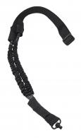 NCStar VISM 1 Point Sling 1.50" 46"-64" Adjustable Bungee Black Nylon Strap w/Elastic Shock-Cord - AQDBS1B