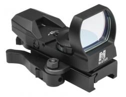 NcSTAR Combo with Laser and Mount 1x 40mm 3 MOA Illuminated Red Dot Sight