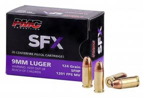 PMC Hyper-Expansion 9mm Luger 124 gr StarFire Hollow Point 20 Bx/ 50 Cs - 9SFX PMC Hyper-Expansion 9mm Luger 124 gr StarFire Hollow Point 20 Bx/ 50 Cs - 9SFX