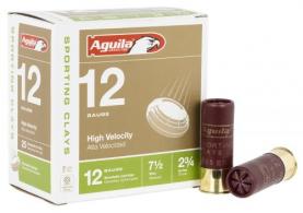 Aguila Target Load High Velocity 12 Gauge 2.75 1 oz 7.5 Shot 25 Bx/ 10 Cs