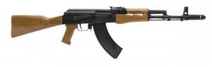 Kalashnikov USA KR-103 7.62x39mm 16.33" 30+1 Black Amber Wood Stock Black Polymer Grip Right Hand - KR103AW Kalashnikov USA KR-103 7.62x39mm 16.33" 30+1 Black Amber Wood Stock Black Polymer Grip Right Hand - KR103AW