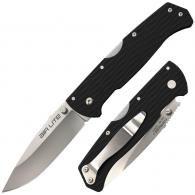 Cold Steel Air Lite 3.50" Folding Drop Point Plain AUS 10A Steel Blade G10 Black Handle - CS-26WD Cold Steel Air Lite 3.50" Folding Drop Point Plain AUS 10A Steel Blade G10 Black Handle - CS-26WD