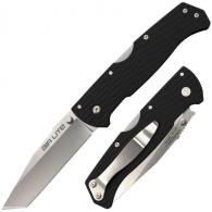 Cold Steel Air Lite 3.50" Folding Tanto Plain AUS 10A Steel Blade Black G-10 Handle