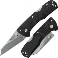 Cold Steel Kiridashi 2.50" Folding Plain 4034 Stainless Steel Blade Black Griv-Ex Handle - CS-20KPL Cold Steel Kiridashi 2.50" Folding Plain 4034 Stainless Steel Blade Black Griv-Ex Handle - CS-20KPL