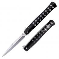 Cold Steel Ti-Lite 6" Folding Plain AUS 8A Steel Blade Zy-Ex Black Handle - CS-26SXP Cold Steel Ti-Lite 6" Folding Plain AUS 8A Steel Blade Zy-Ex Black Handle - CS-26SXP