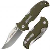 Cold Steel Bush Ranger Lite 3.50" Folding Clip Point Plain 8Cr13MoV Stainless Steel Blade GFN Black Handle - CS-21A Cold Steel Bush Ranger Lite 3.50" Folding Clip Point Plain 8Cr13MoV Stainless Steel Blade GFN Black Handle - CS-21A