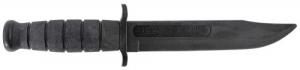 Cold Steel Rubber Training Leatherneck-SF Fixed Plain Rubber Blade Black Polypropylene Handle
