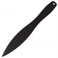 Cold Steel Sport Sure Flight Fixed Plain Black 1055 Carbon Steel Blade Black Polypropylene Handle - CS-80STK12Z Cold Steel Sport Sure Flight Fixed Plain Black 1055 Carbon Steel Blade Black Polypropylene Handle - CS-80STK12Z