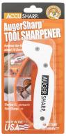 AccuSharp AugerSharp Knife & Tool Sharpener Diamond Tungsten Carbide Sharpener White/Orange - 007C