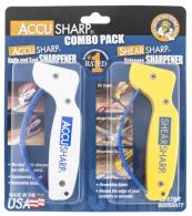AccuSharp ShearSharp Combo Diamond Tungsten Carbide Sharpener Combo - 012C AccuSharp ShearSharp Combo Diamond Tungsten Carbide Sharpener Combo - 012C