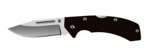 AccuSharp Lockback 3" Folding Plain Stainless Steel Blade Black Handle - 711C AccuSharp Lockback 3" Folding Plain Stainless Steel Blade Black Handle - 711C