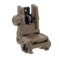 Magpul MBUS 3 Rear Sight AR-15,AR-10,M4,M16 Flip Up FDE - MAG1167-FDE