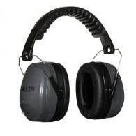 Allen Sound Defender Foldable Safety Muff 26 dB Over the Head Gray Ear Cups with Black Headband Adult - 2336