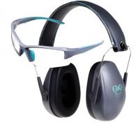 Allen Girls With Guns Safety Glass/Earmuff Combo Anti-Scratch Clear Lens Gray Frame - 2388 Allen Girls With Guns Safety Glass/Earmuff Combo Anti-Scratch Clear Lens Gray Frame - 2388