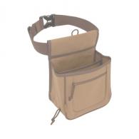 Allen Rival Double Compartment Shell Bag & 52" Waist Belt Tan Canvas