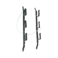 Allen Steel Three Gun Locking Truck Window Rack 3 Rifle/Shotgun Black Steel