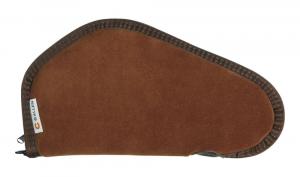 Allen Heritage Handgun Case 11" Brown Handgun Suede Leather - 86-11 Allen Heritage Handgun Case 11" Brown Handgun Suede Leather - 86-11