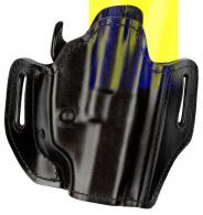 Bianchi Allusion Assent Pro-Fit 450 Black Leather Holster w/Laminate Liner Belt Right Hand